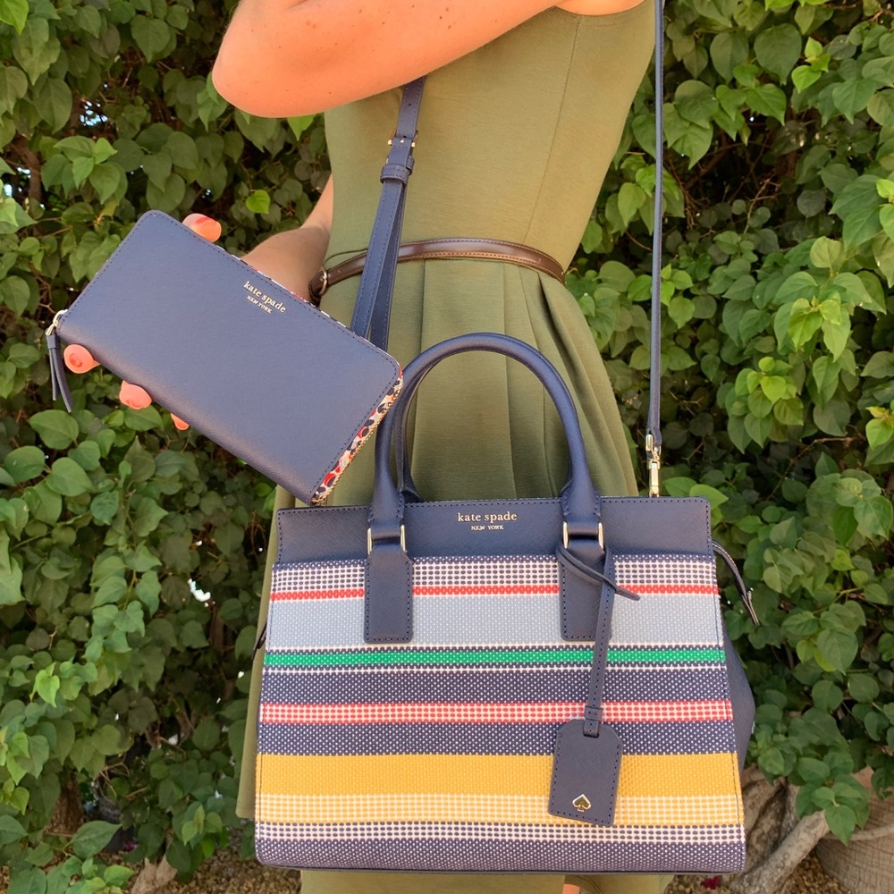 Kate Spade Cameron Boardwalk Crossbody /Wallet Set - Picture 5 of 8